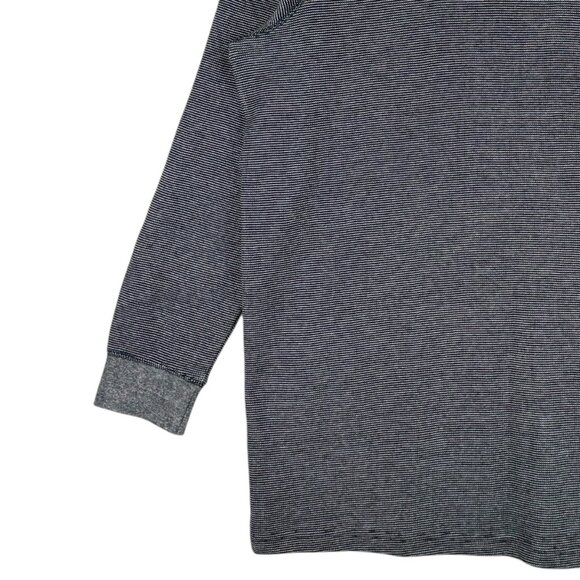 St. Johns Bay Men Super Soft Long Sleeve Crewneck Navy T-shirt Big/Tall 2XLT NWT - Picture 6 of 10